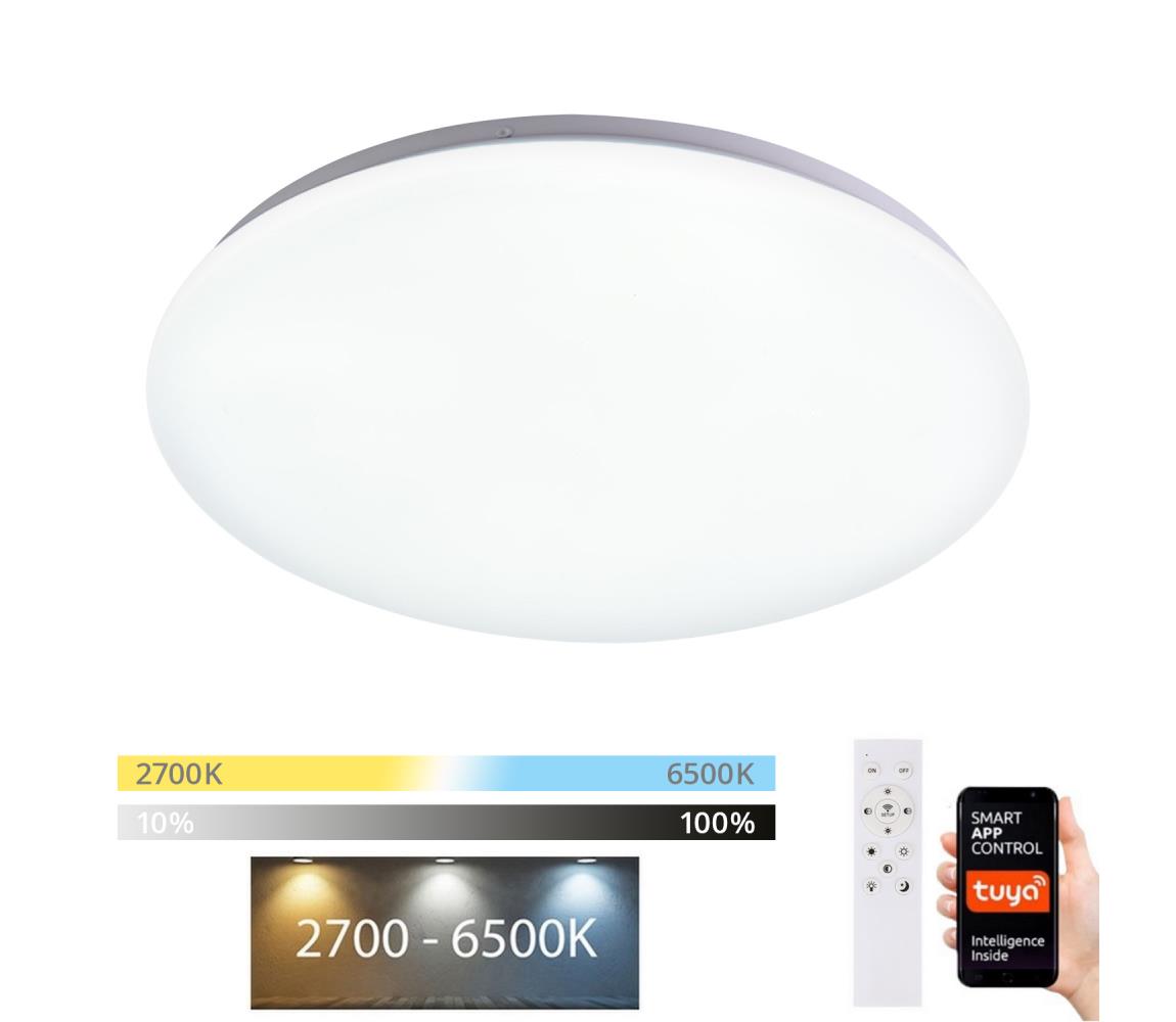 Brilagi LED Stmievateľné stropné svietidlo SMART LED/24W/230V Wi-Fi Tuya + DO