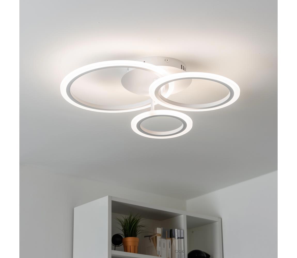 Brilagi LED Stmievateľný prisadený luster ORBITS LED/40W/230V 3000-6500K biela + DO BG-J3340/W