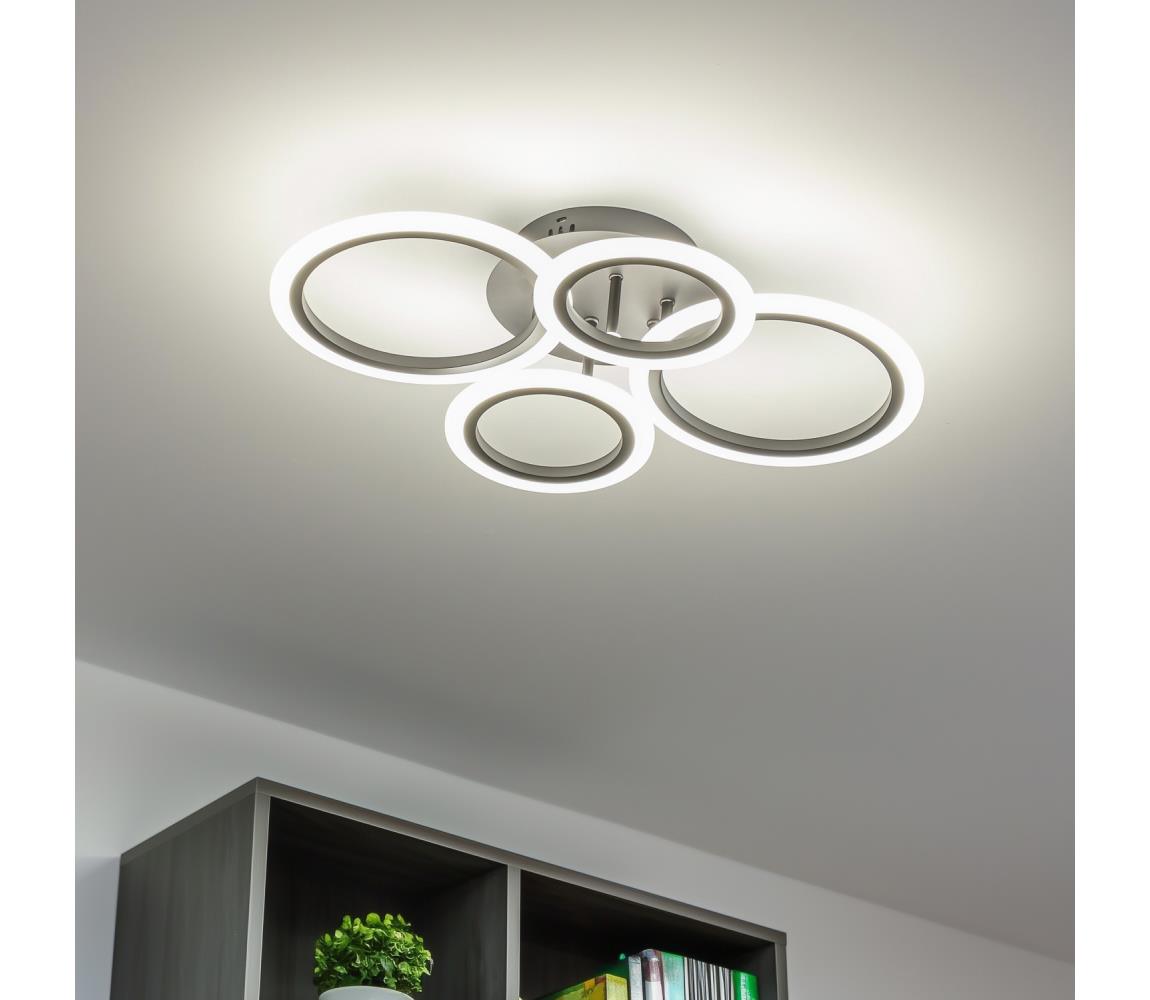 Brilagi LED Stmievateľný prisadený luster ORBITS LED/50W/230V 3000-6500K + DO BG-J3322/B