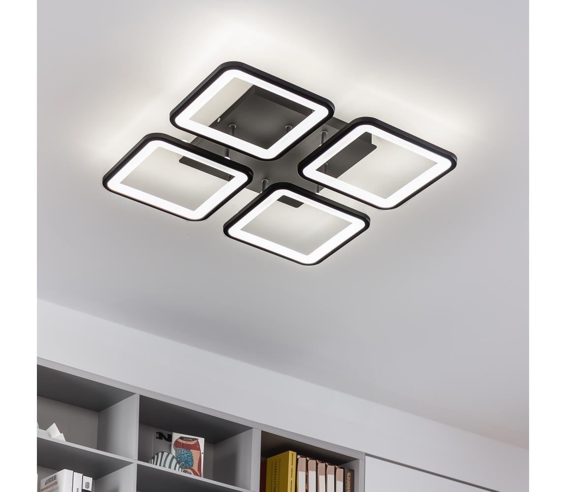 Brilagi LED Stmievateľný prisadený luster SQUARED LED/85W/230V 3000-6500K + DO BG- J3320/B