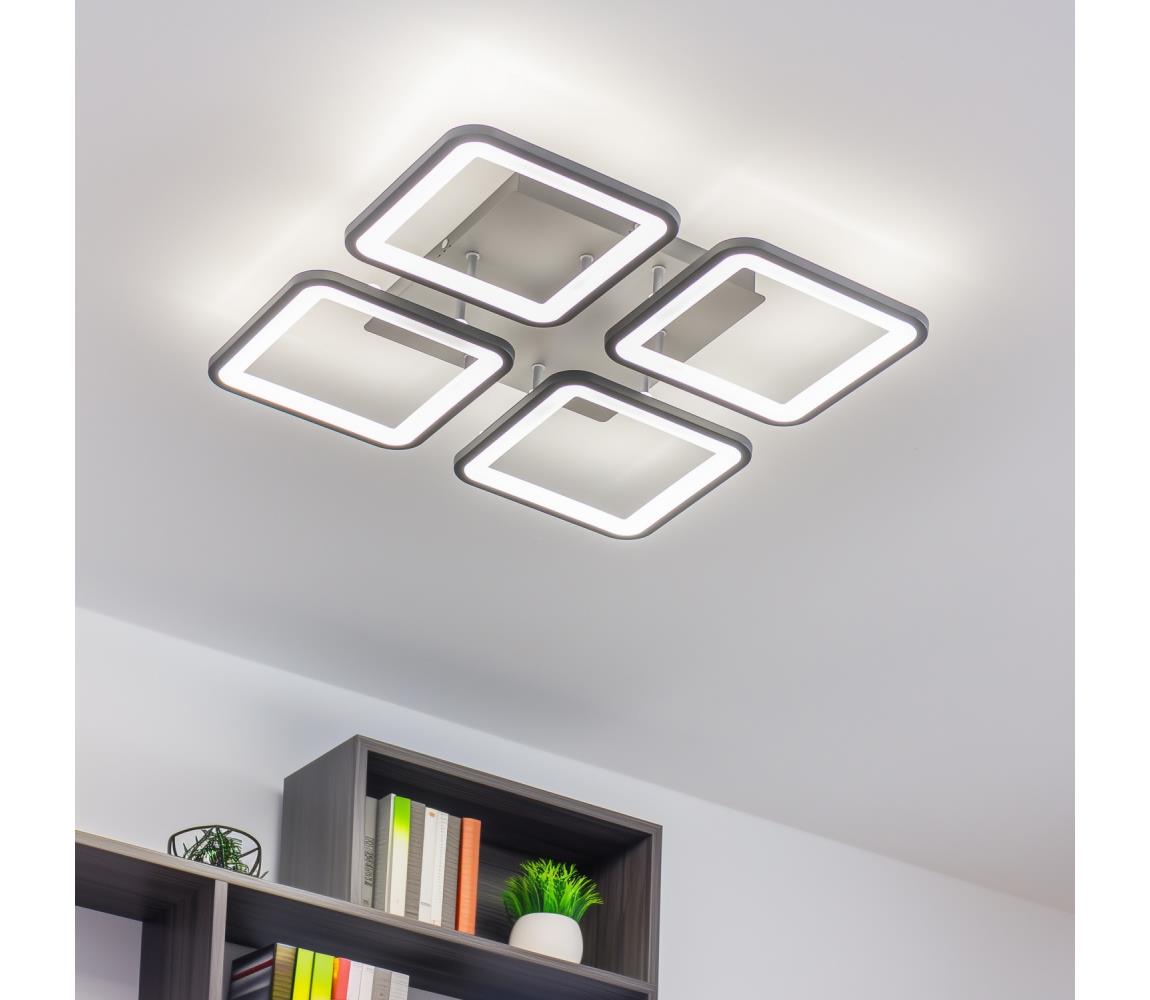 Brilagi LED Stmievateľný prisadený luster SQUARED LED/85W/230V 3000-6500K + DO BG-J3320/S