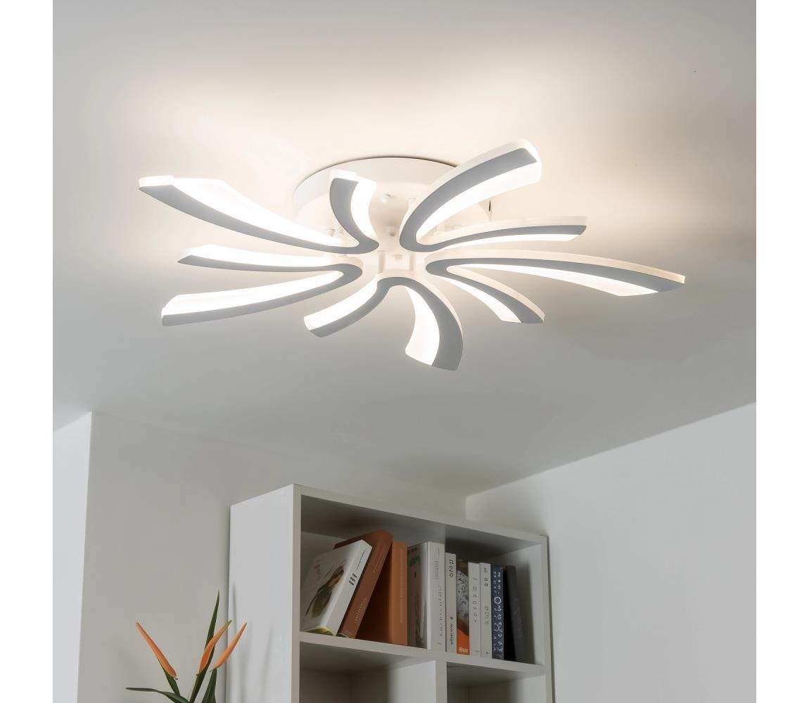 Brilagi LED Stmievateľný prisadený luster TWIST LED/55W/230V 3000-6500K biela + DO BG-J3313/W