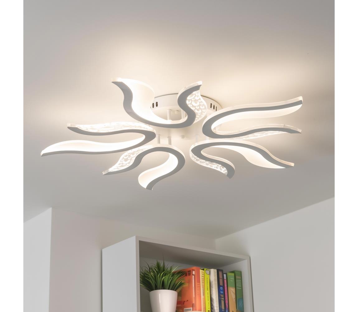 Brilagi LED Stmievateľný prisadený luster TWIST LED/65W/230V 3000-6500K biela + DO BG-J3317/W