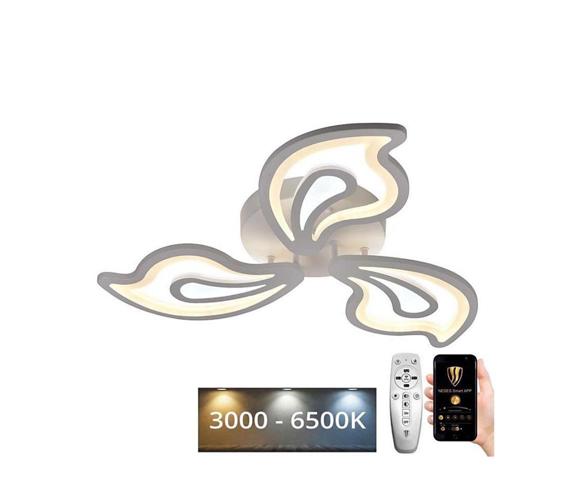 Brilagi LED Stmievateľný prisadený luster TWIST LED/75W/230V 3000-6500K + DO BG-J3315/W