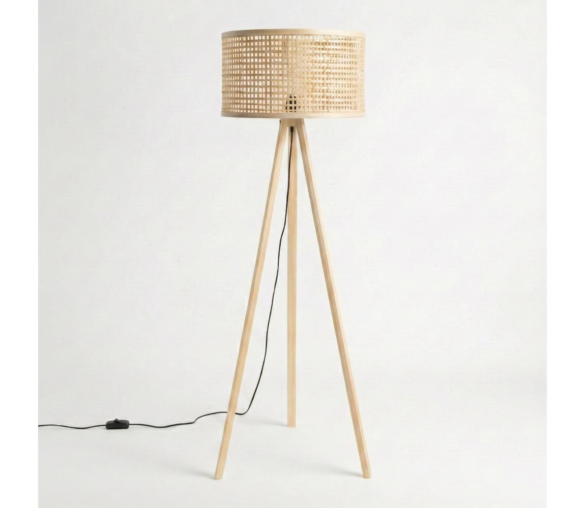 Brilagi LED stojacia lampa CERIA 1xE27/60W/230V pr. 40 cm béžová EG781161+AS0463