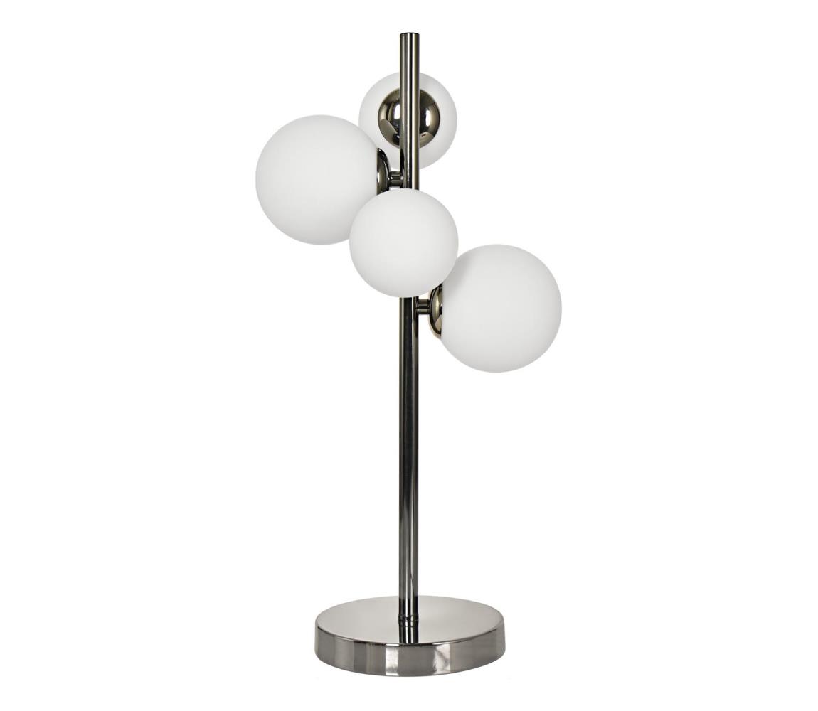 Brilagi LED Stolná lampa MILLA 4xG9/3W/230V lesklý chróm/biela