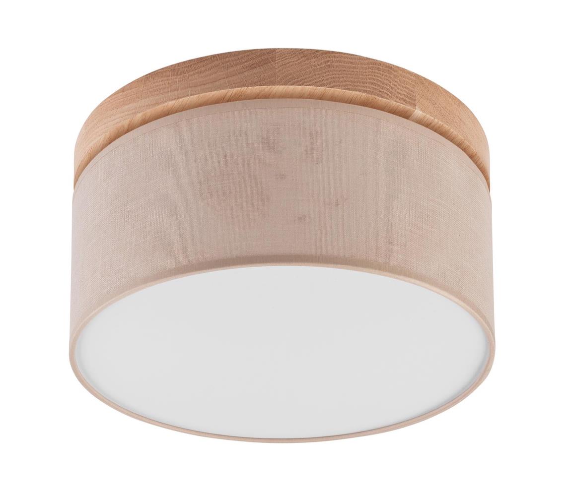Brilagi LED Stropné svietidlo BELLADONNA 1xE27/15W/230V pr. 30 cm béžová/dub