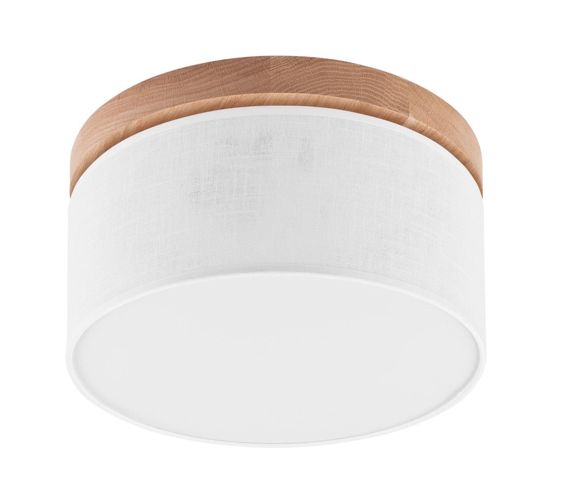 Brilagi LED Stropné svietidlo BELLADONNA 1xE27/15W/230V pr. 30 cm biela/dub