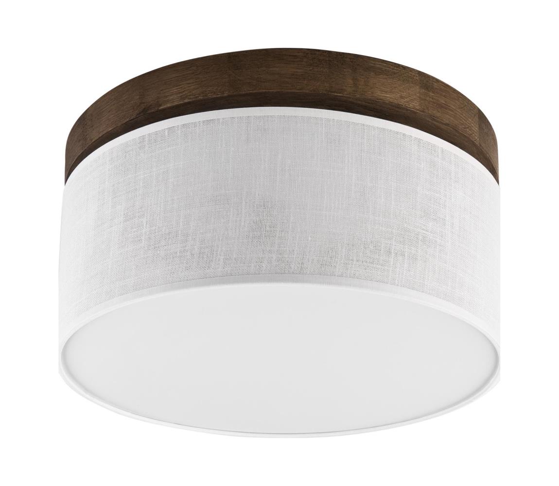 Brilagi LED stropné svietidlo BELLADONNA 1xE27/15W/230V pr. 30 cm biele/dub or