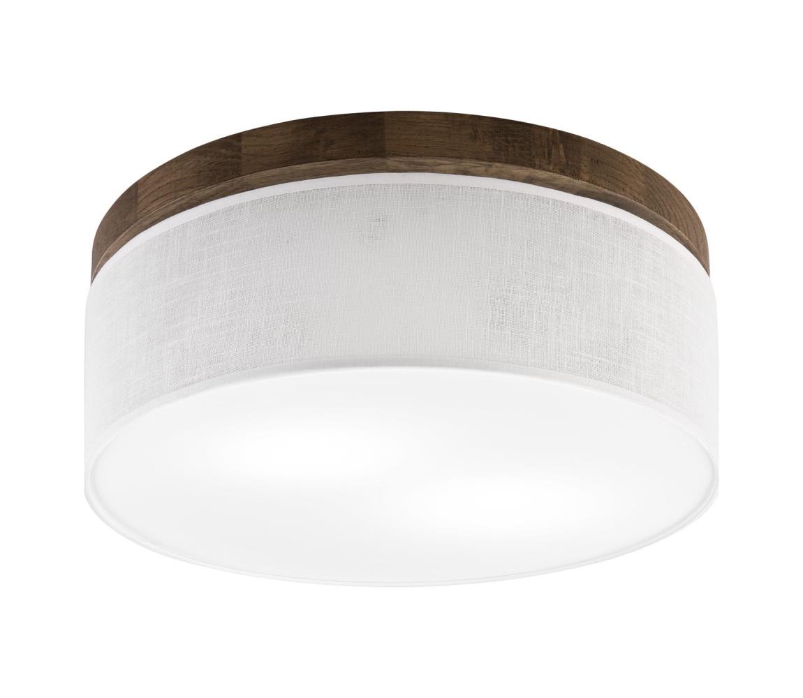 Brilagi LED stropné svietidlo BELLADONNA 2xE27/15W/230V pr. 40 cm biela/dub or