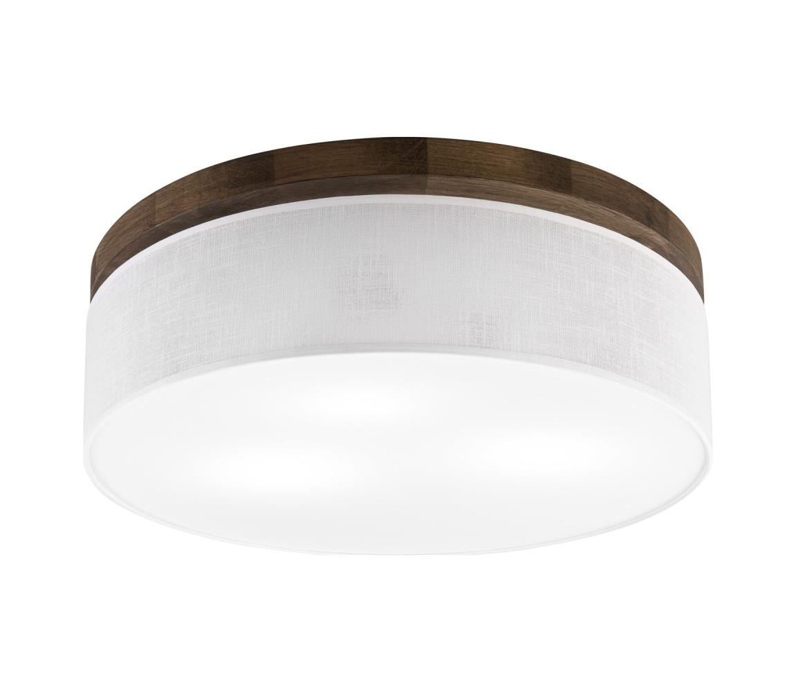 Brilagi LED stropné svietidlo BELLADONNA 3xE27/15W/230V pr. 50 cm biele/dub