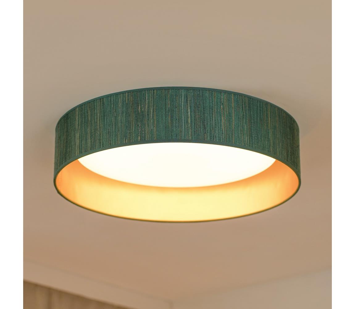 Brilagi LED Stropné svietidlo BOSTON ROLLER LED/24W/230V pr. 45 cm zelená/zlatá