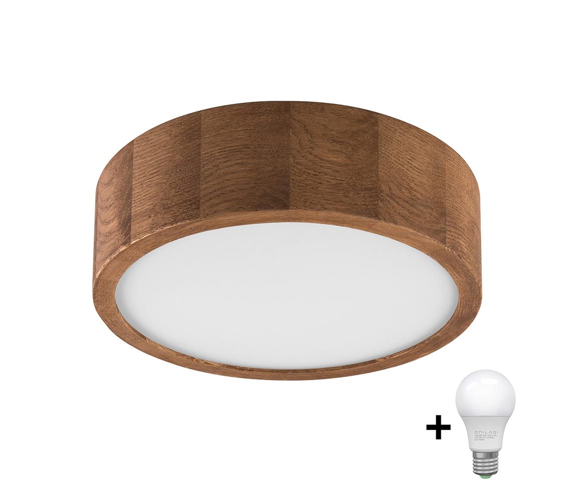 Brilagi LED Stropné svietidlo CARVALHO 1xE27/60W/230V dub čerešňa pr. 27 cm