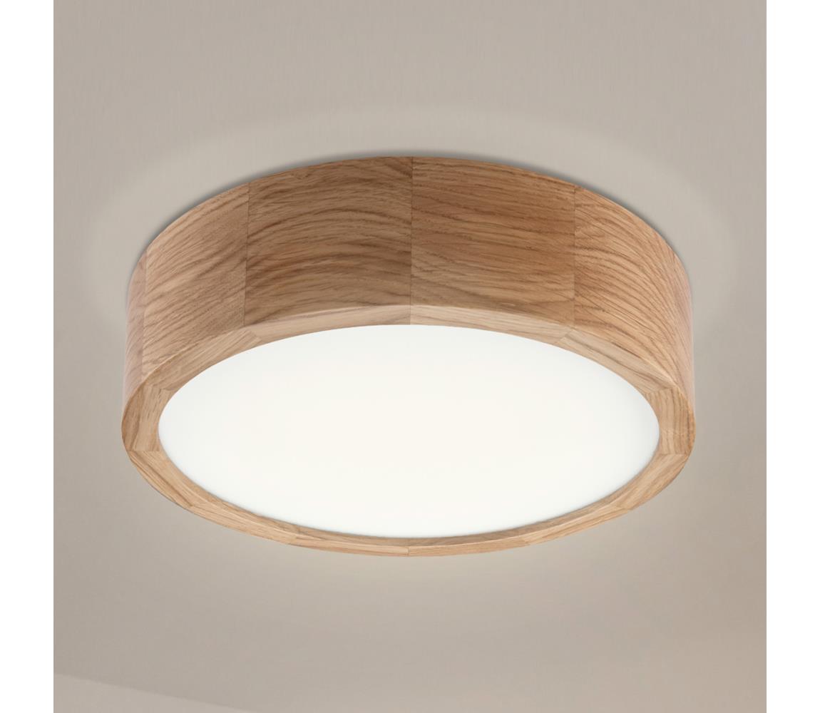 Brilagi LED stropné svietidlo CARVALHO LED/20W/230V dub priemer 27,5 cm