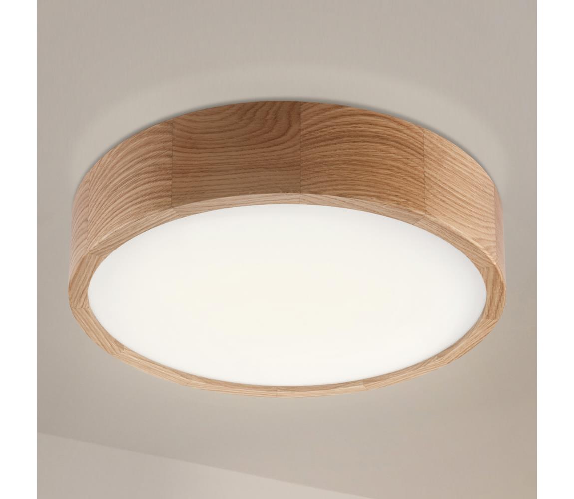 Brilagi LED stropné svietidlo CARVALHO LED/36W/230V dub, priemer 37,5 cm LD-PD-6.2