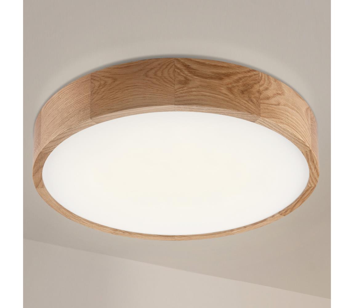 Brilagi LED stropné svietidlo CARVALHO LED/36W/230V, dubové, pr. 47,5 cm LD-PD-6.3