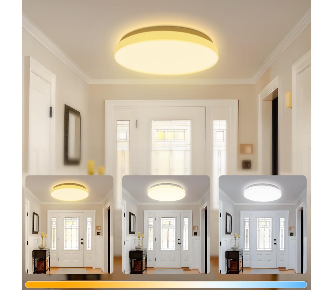 Brilagi LED stropné svietidlo MILKY WAY LED/24W/230V 3000/4000/6500K priemer 38 cm B10310ADAA