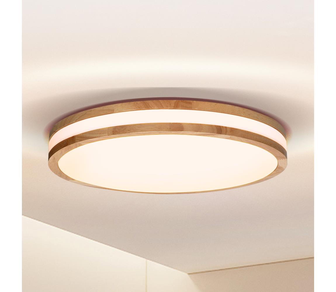 Brilagi LED Stropné svietidlo MOLINA LED/24W/230V dub pr. 29 cm