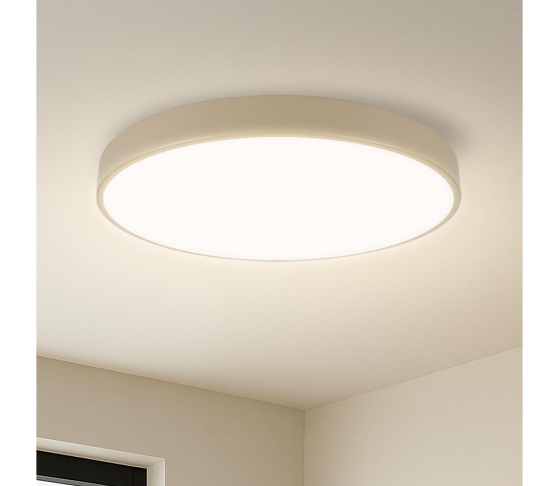 Brilagi LED stropné svietidlo POOL, 60 W, 230 V, 3000/4500/6000 K, priemer 50 cm, béžové