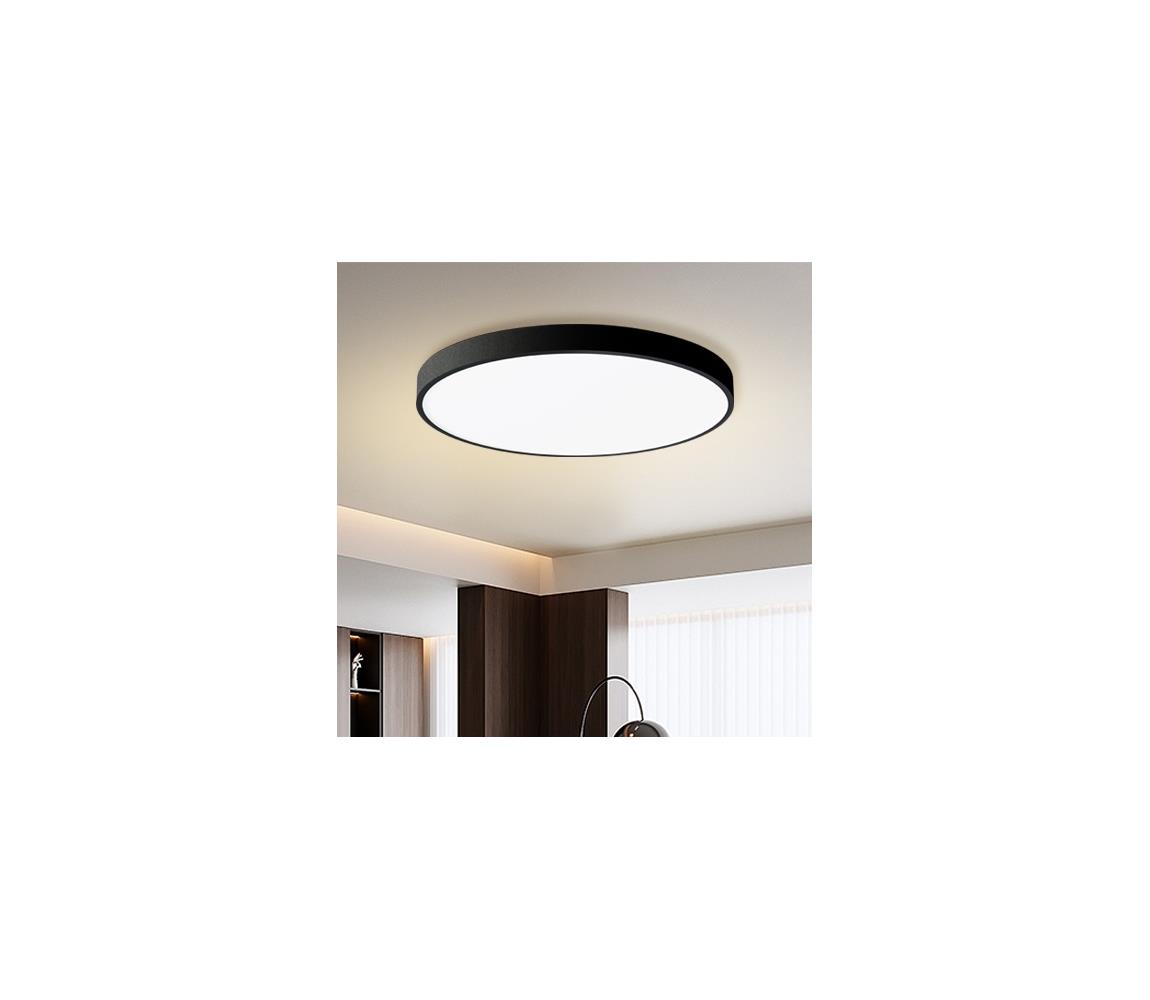 Brilagi LED stropné svietidlo POOL LED/100W/230V 3000/4500/6000K priemer 80 cm čierna