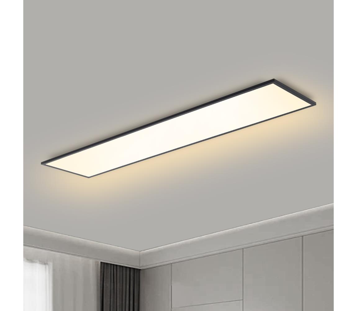 Brilagi LED Stropné svietidlo SLIMFRAME LED/58W/230V 120x30 cm čierna