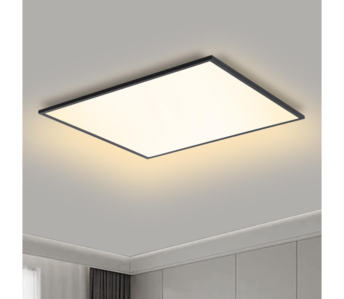 Brilagi LED Stropné svietidlo SLIMFRAME LED/58W/230V 60x60 cm čierna