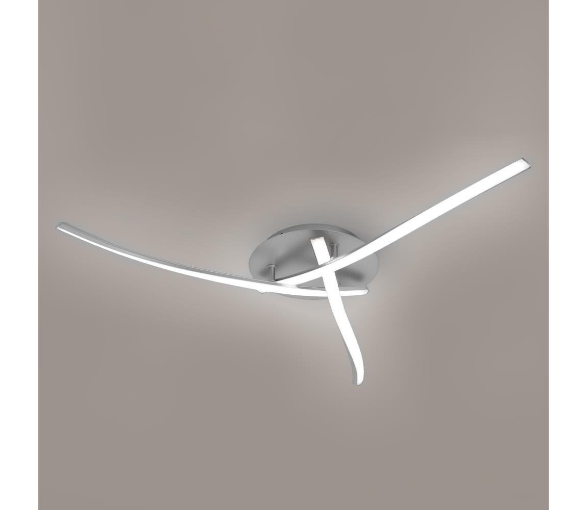 Brilagi LED Stropné svietidlo STRIPES LED/24W/230V strieborná