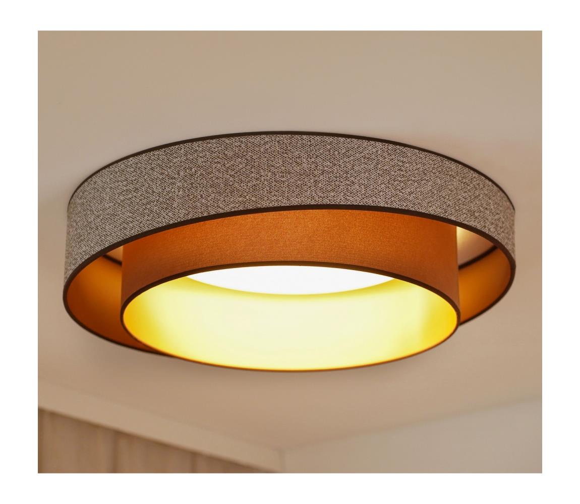 Brilagi LED Stropné svietidlo VEGAS SHINE LED/24W/230V pr. 60 cm hnedá