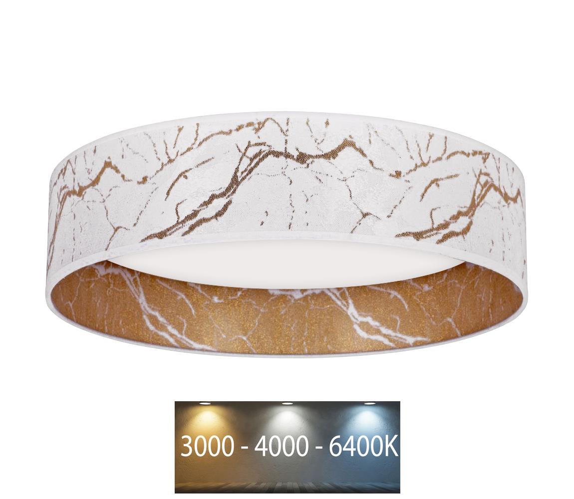 Brilagi LED Stropné svietidlo VELVET LED/24W/230V 3000/4000/6400K biela/zlatá