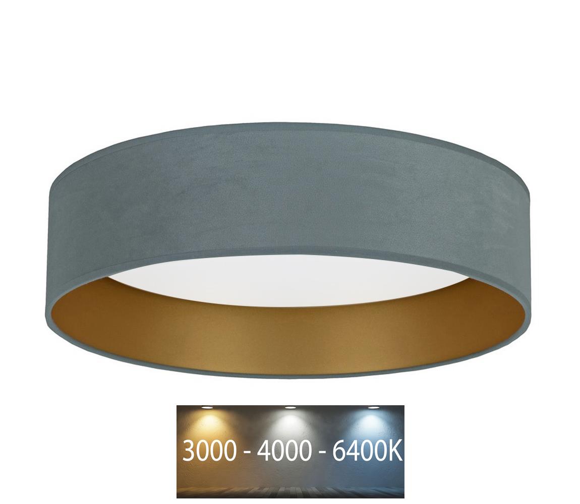 Brilagi LED Stropné svietidlo VELVET LED/24W/230V 3000/4000/6400K mintová/zlatá