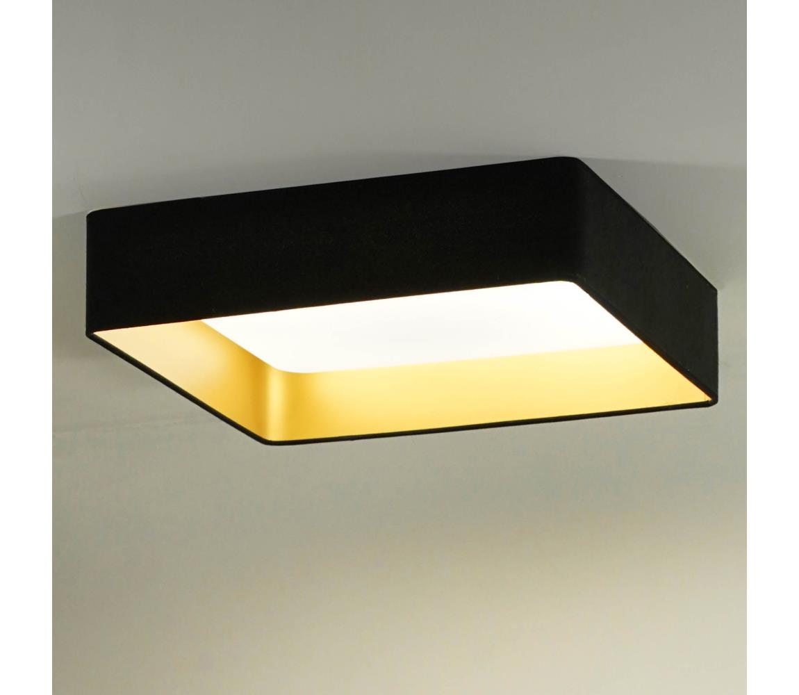 Brilagi LED Stropné svietidlo VELVET SQUARE LED/24W/230V čierna
