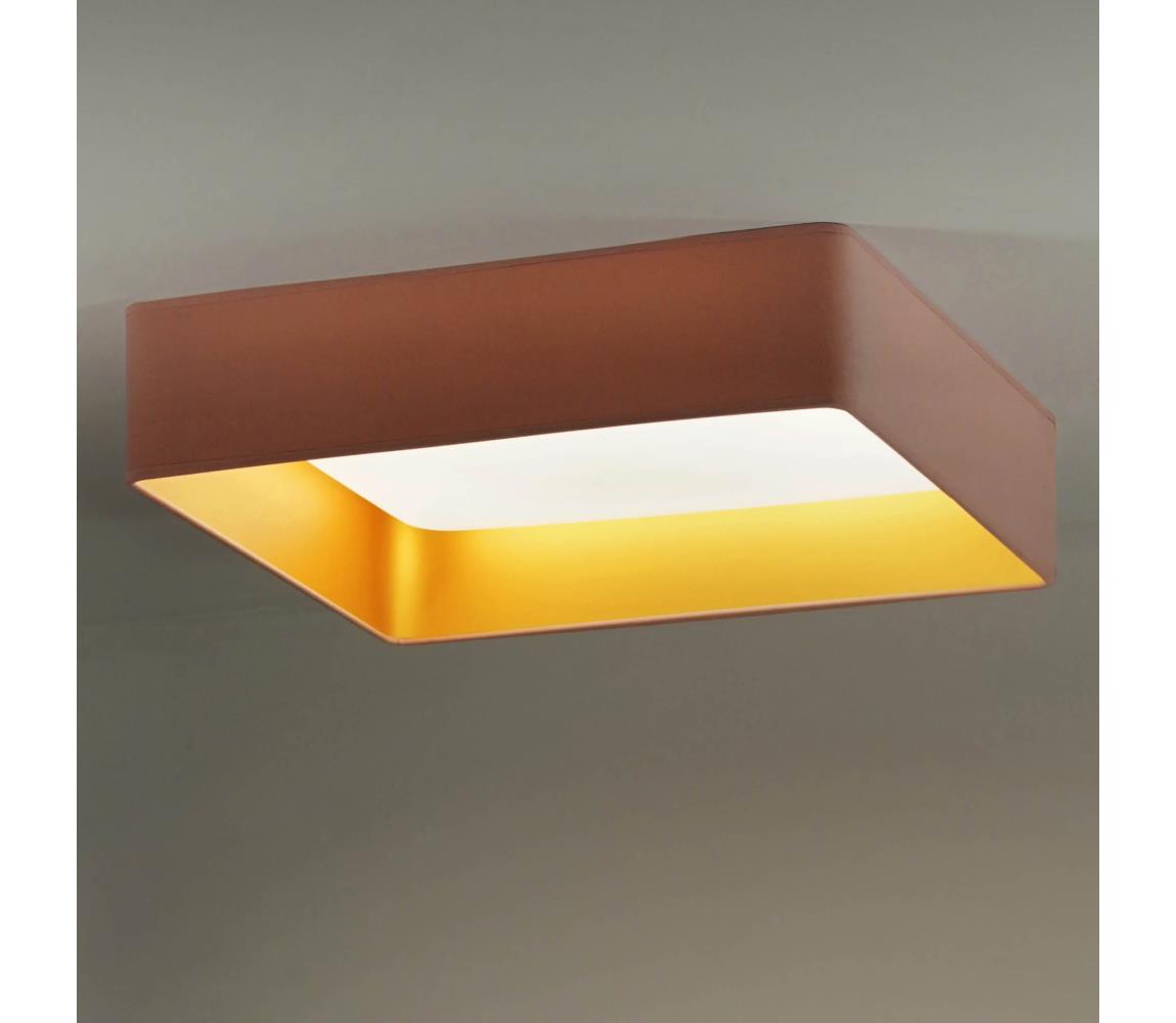 Brilagi LED Stropné svietidlo VELVET SQUARE LED/24W/230V ružová