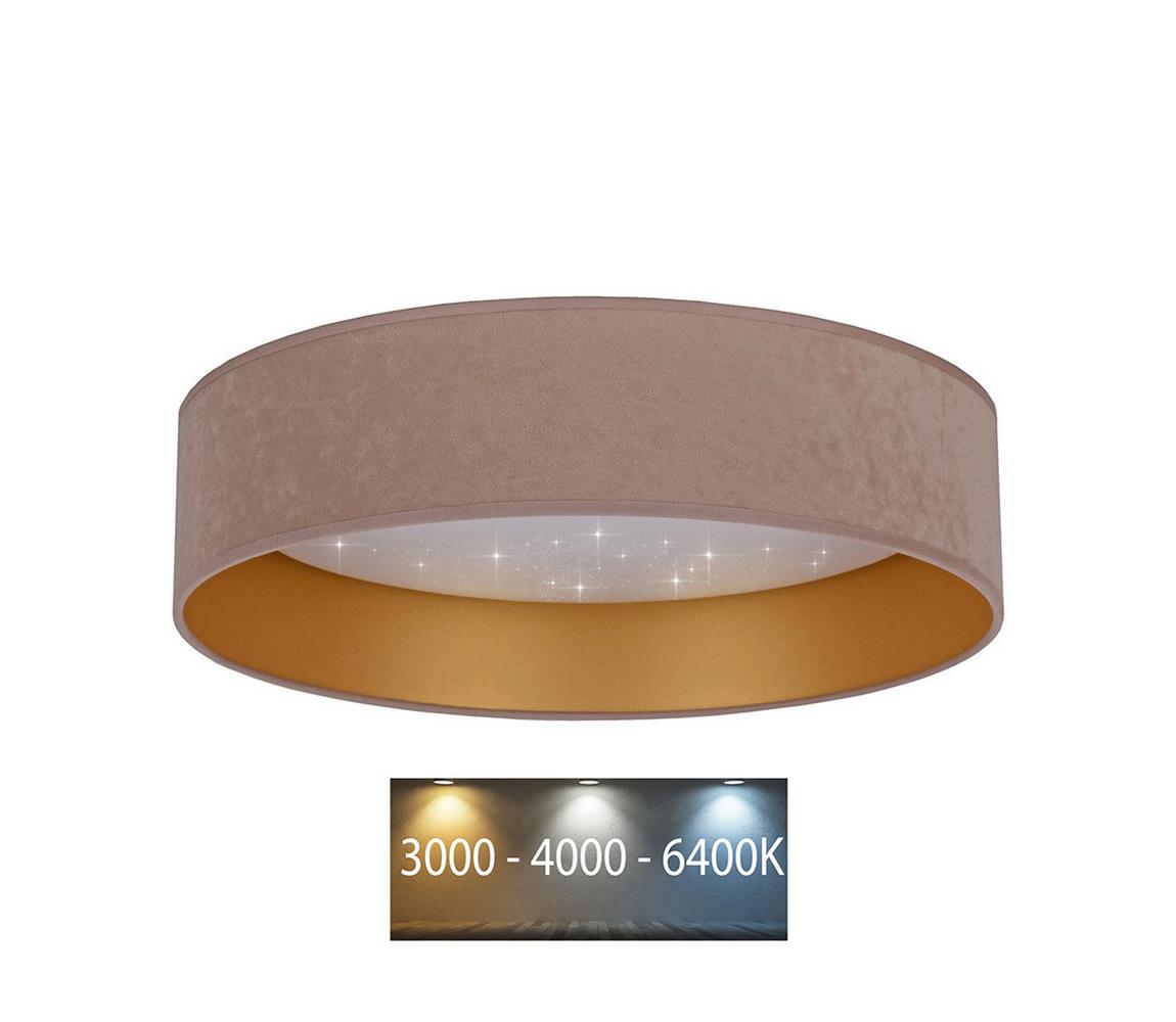 Brilagi LED Stropné svietidlo VELVET STAR LED/24W/230V pr. 40 cm  béžová/zlatá