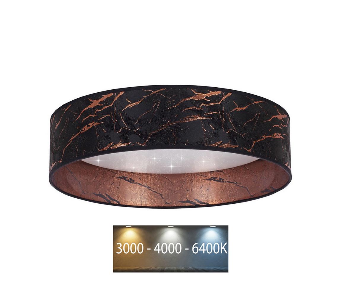 Brilagi LED Stropné svietidlo VELVET STAR LED/24W/230V pr. 40 cm  čierna/medená