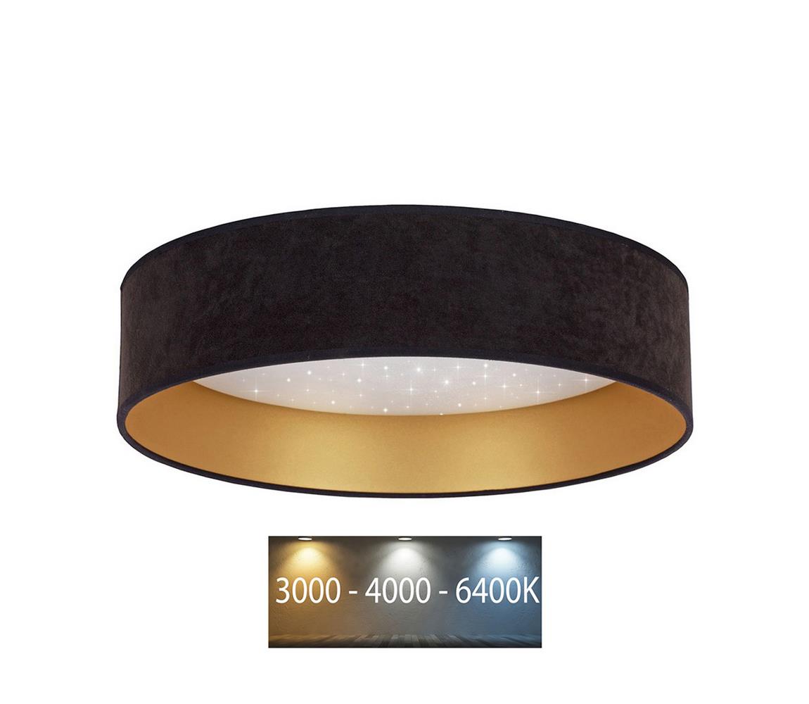 Brilagi LED Stropné svietidlo VELVET STAR LED/24W/230V pr. 40 cm  čierna/zlatá