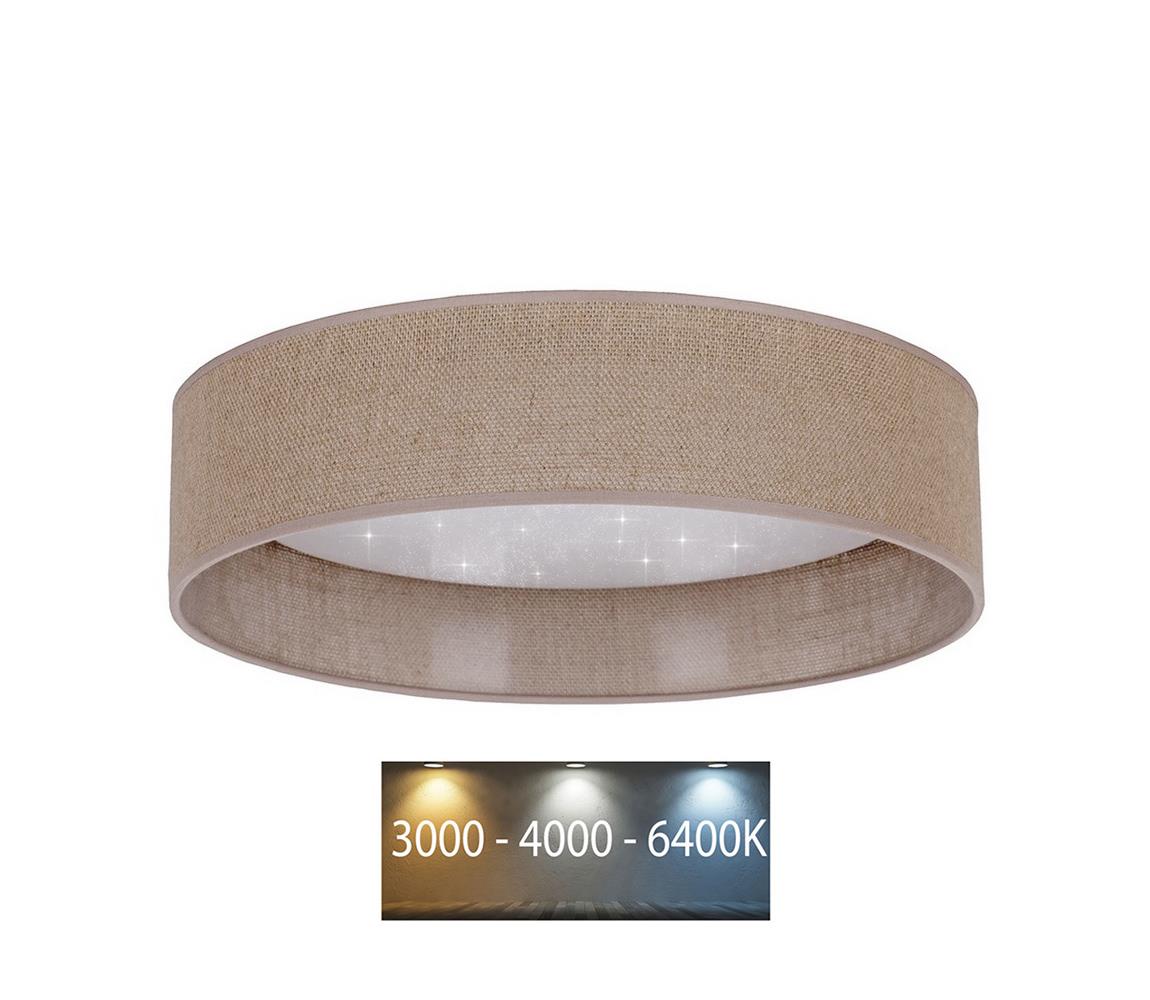 Brilagi LED Stropné svietidlo VELVET STAR LED/24W/230V pr. 40 cm  hnedá