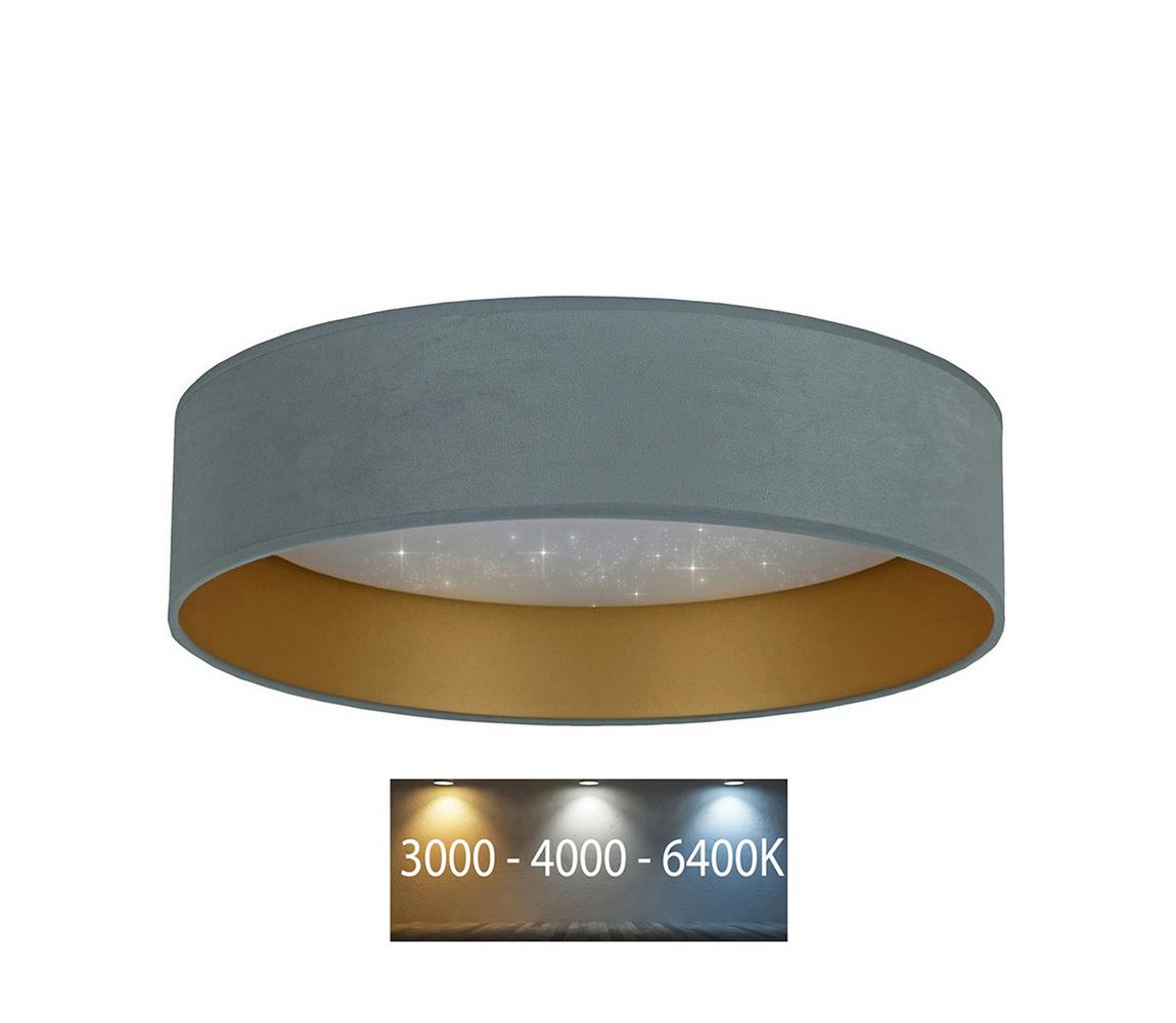 Brilagi LED Stropné svietidlo VELVET STAR LED/24W/230V pr. 40 cm  mintová/zlatá