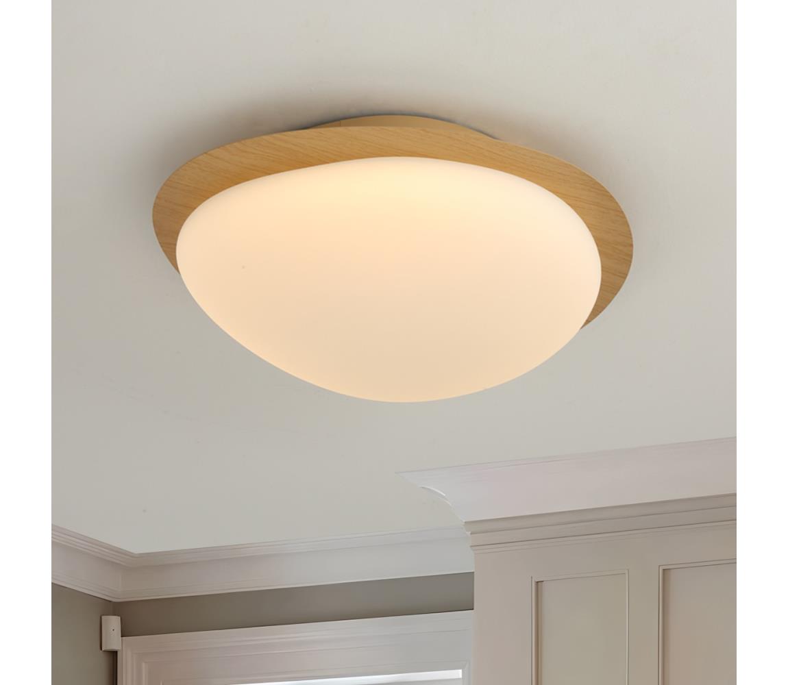 Brilagi LED stropné svietidlo VISBY WOOD LED/18W/230V pr. 38 cm hnedá BRI466