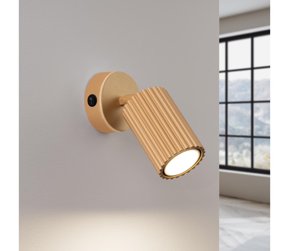 Brilagi Nástenné bodové svietidlo CRESTO 1xGU10/10W/230V zlatá