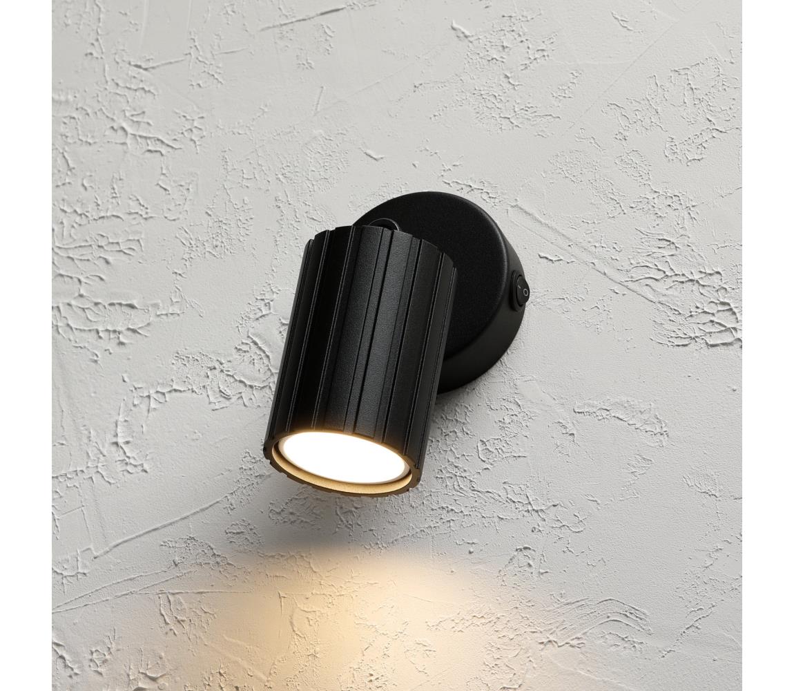 Brilagi Nástenné bodové svietidlo CRISPINA 1xGU10/10W/230V čierna 8590828132226