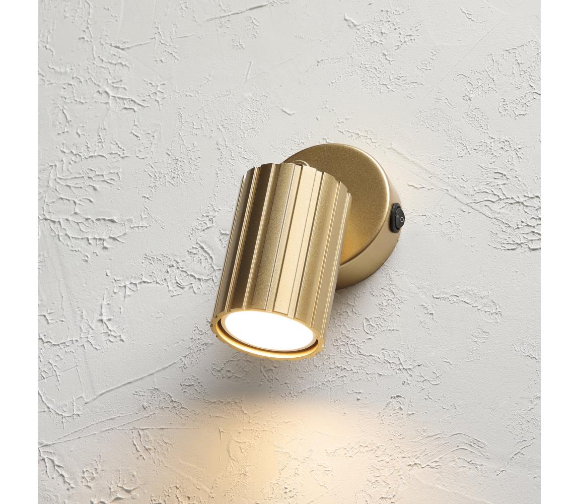 Brilagi Nástenné bodové svietidlo CRISPINA 1xGU10/10W/230V zlaté 8590828132240