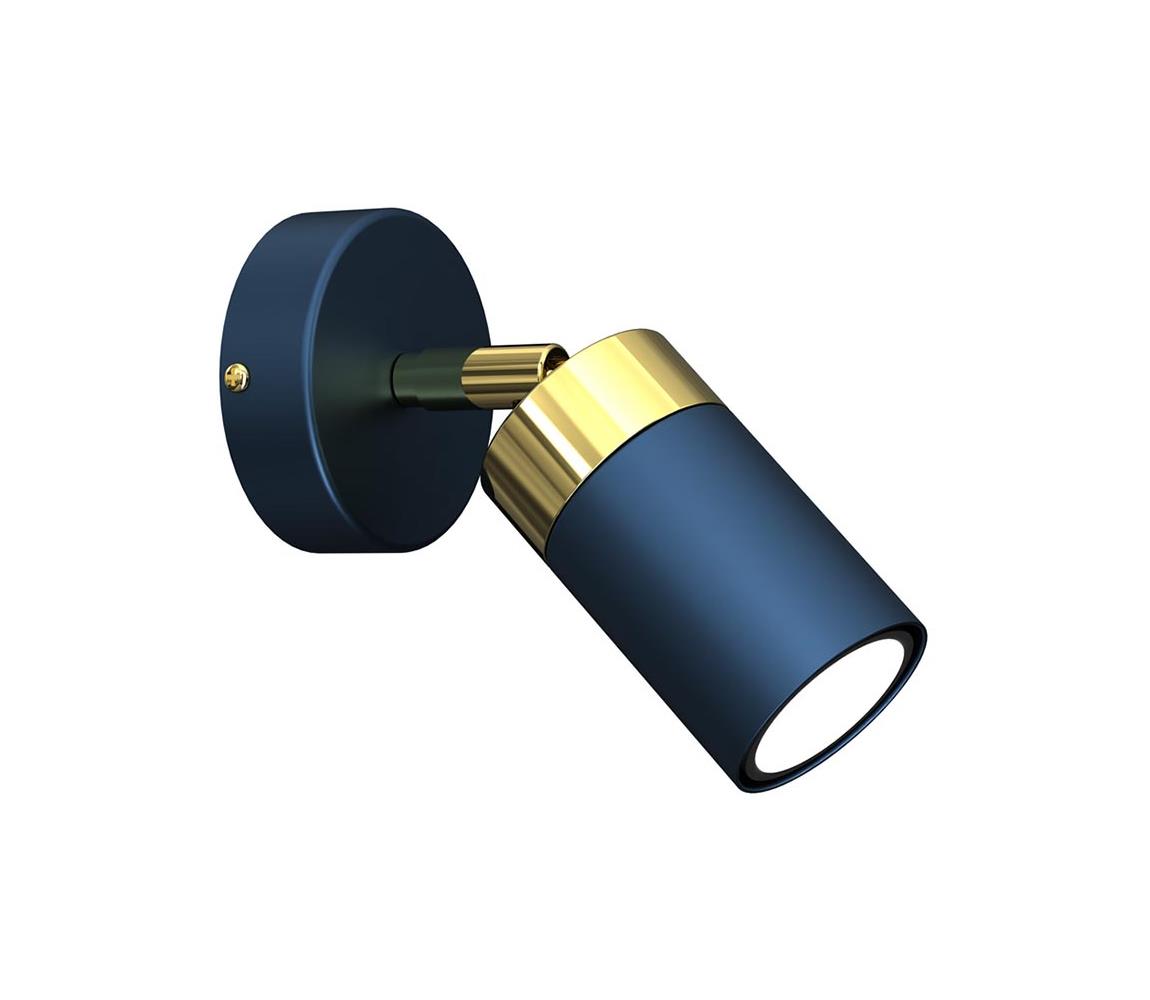 Brilagi Nástenné bodové svietidlo POKER 1xGU10/25W/230V modrá