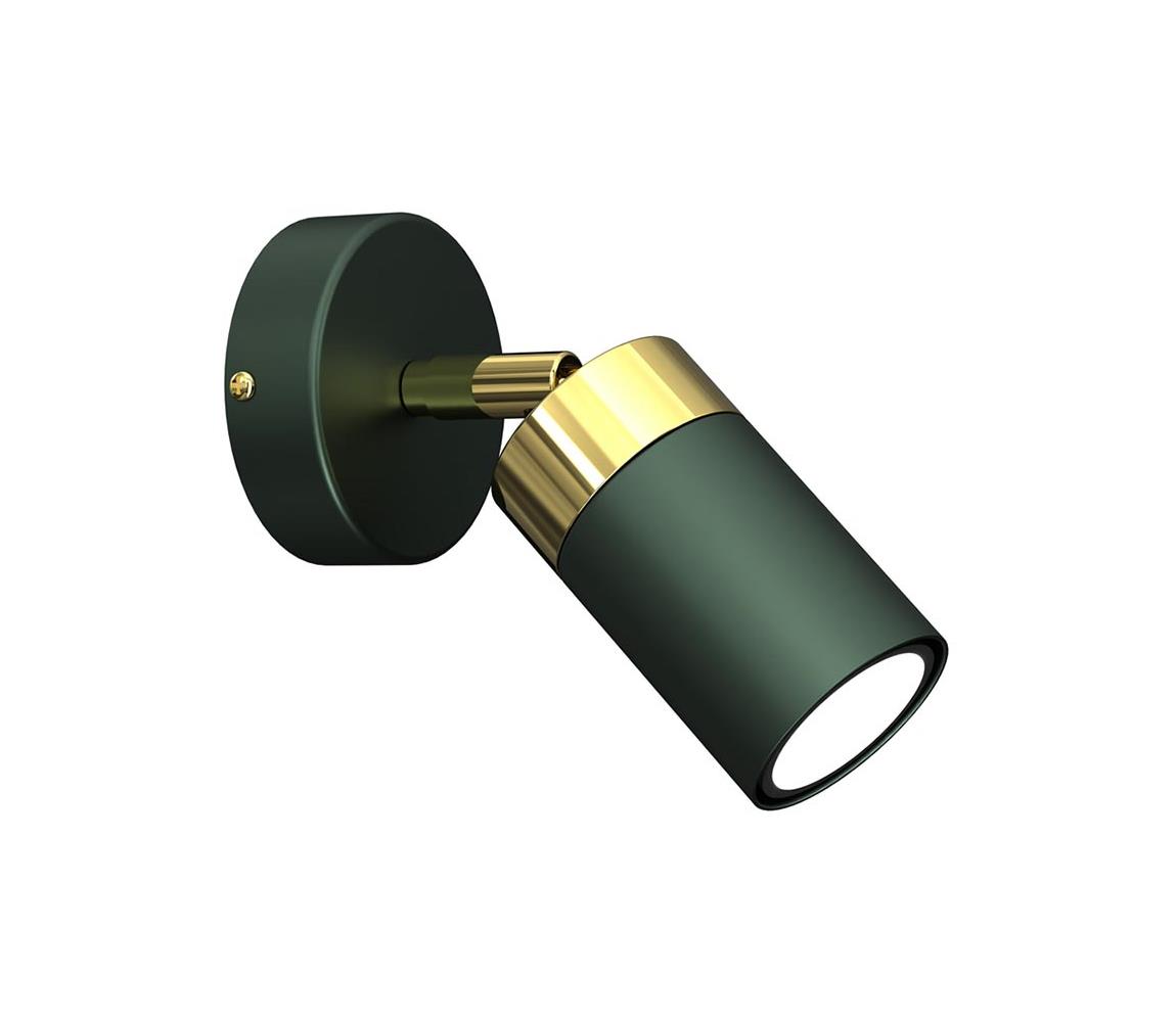Brilagi Nástenné bodové svietidlo POKER 1xGU10/25W/230V zelená