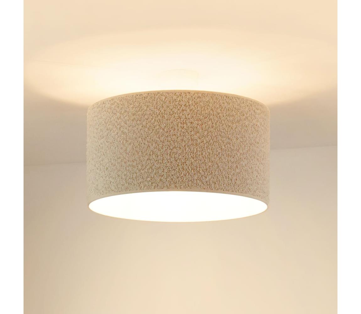 Brilagi Prisadený luster BOUCLE ROLLER 1xE27/15W/230V pr. 45 cm krémová 608664