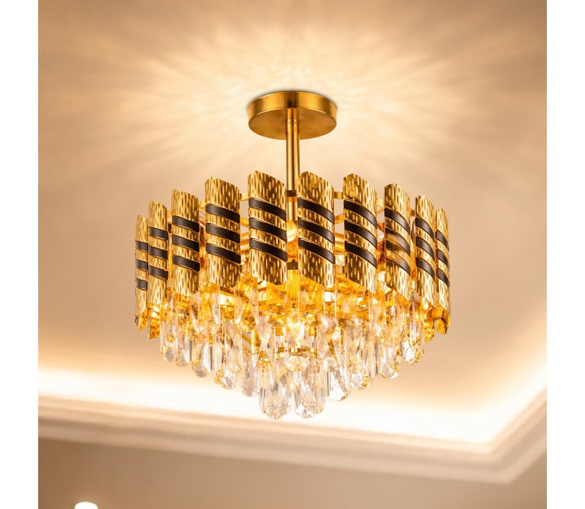 Brilagi Prisadený luster CRISTAL 5xE14/40W/230V pr. 38 cm BG72414