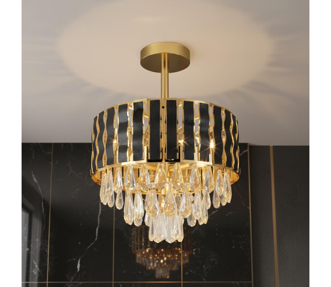 Brilagi Prisadený luster CRISTAL 5xE14/40W/230V pr. 38 cm BG72416