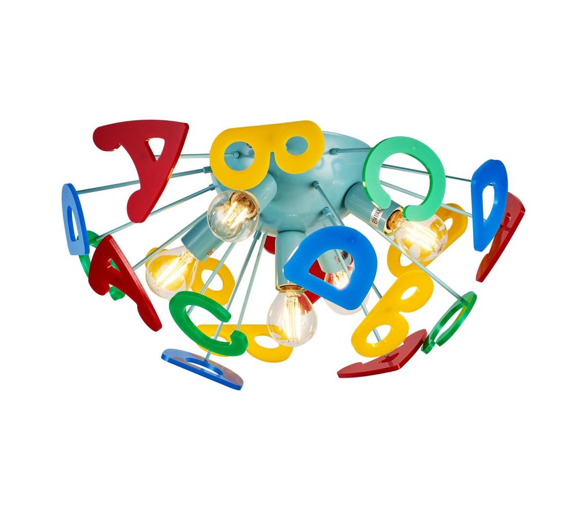 Brilagi Prisadený luster KINDER 5xE14/40W/230V pestrofarebná BG71319