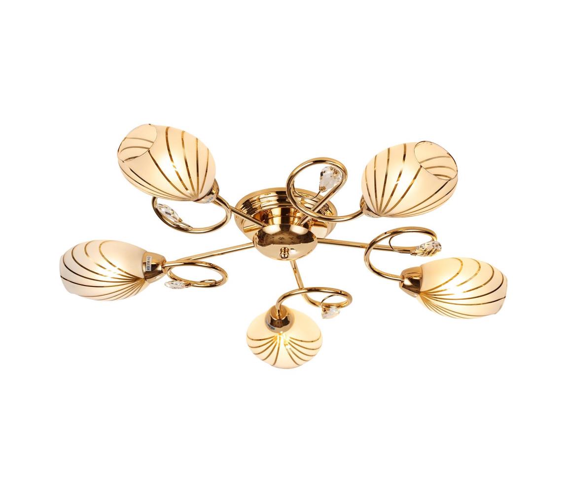 Brilagi Prisadený luster MEGAPOLIS 5xE14/60W/230V zlatá BG71311