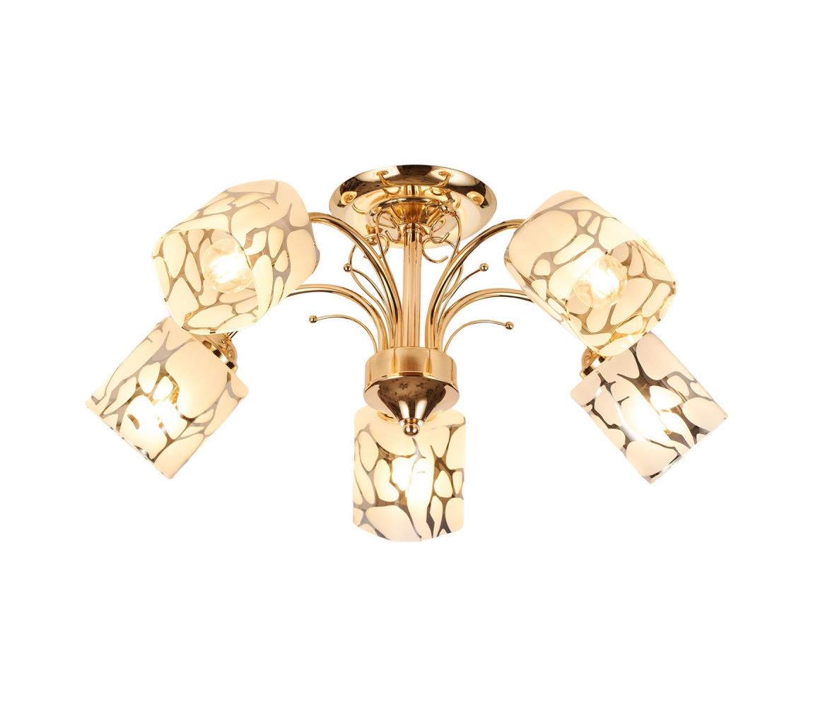 Brilagi Prisadený luster MEGAPOLIS 5xE14/60W/230V zlatá BG71330