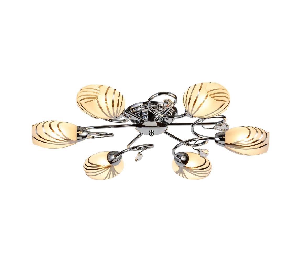 Brilagi Prisadený luster MEGAPOLIS 6xE14/60W/230V lesklý chróm BG71339